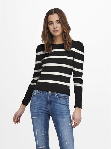 Puff Sleeve Knitted Pullover - ONLY - Modalova