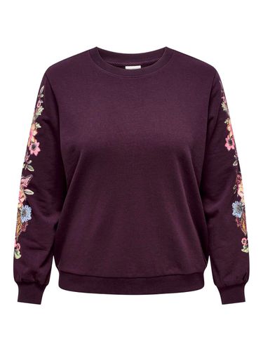 Curvy Sleeve Detailed Sweatshirt - ONLY - Modalova