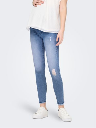 Olmblush Ankle Raw Skinny Fit Jeans - ONLY - Modalova