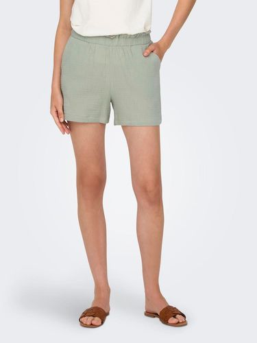 Shorts Corte Regular Cintura Media - ONLY - Modalova