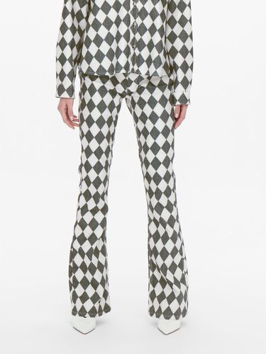 Patterned Flared Trousers - ONLY - Modalova