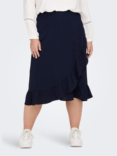 Curvy Wrap Skirt - ONLY - Modalova