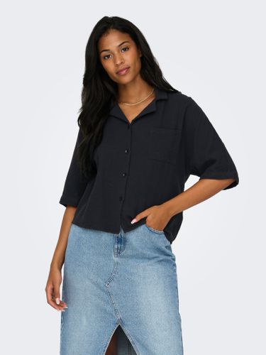 Regular Fit Button-down Collar Shirt - ONLY - Modalova