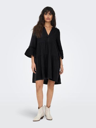 Mini Dress With Bell Sleeves - ONLY - Modalova