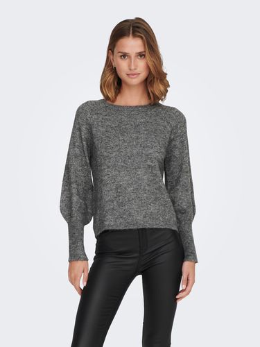 Button Cuff Knitted Pullover - ONLY - Modalova