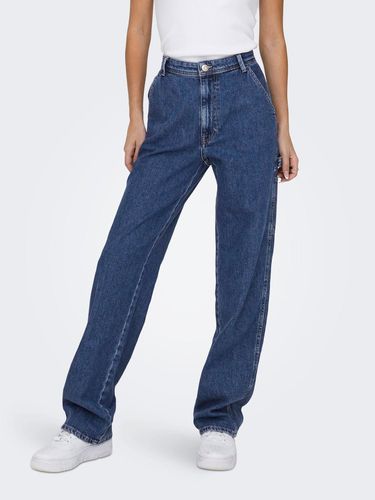 Onlwest High Waist Carpenter Straight Jeans - ONLY - Modalova