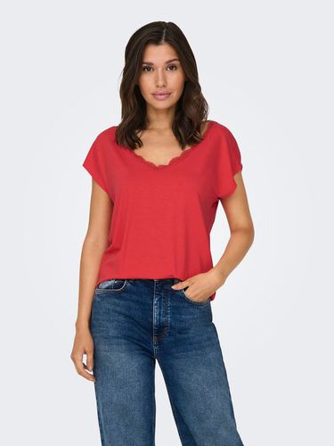 Top With Lace Edge - ONLY - Modalova