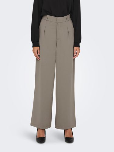 Pantalones Corte Wide Leg Cintura Alta - ONLY - Modalova