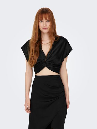 Cropped Top With Short Sleeves - ONLY - Modalova