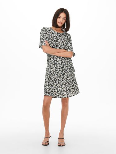 Mini Printed Short Dress - ONLY - Modalova