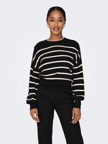 Round Neck Balloon Sleeves Pullover - ONLY - Modalova