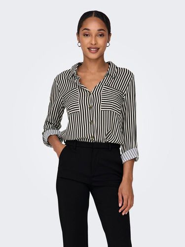 Shirt With Rolled Rolled Up Sleeves - ONLY - Modalova