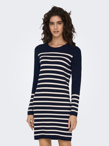 Striped Knitted Dress - ONLY - Modalova