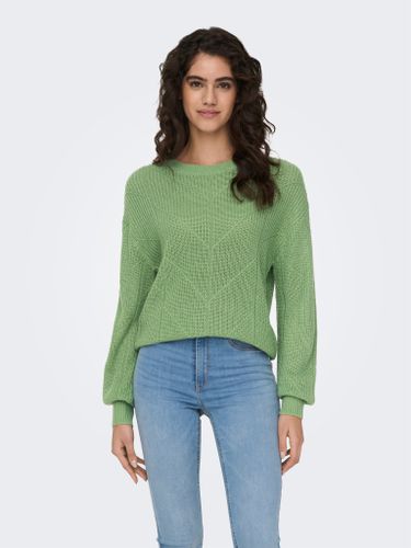 Solid Color Texture Knit - ONLY - Modalova