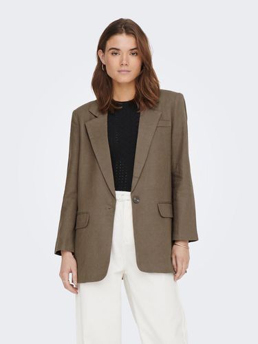 Blazers Corte Oversized Cuello Invertido - ONLY - Modalova