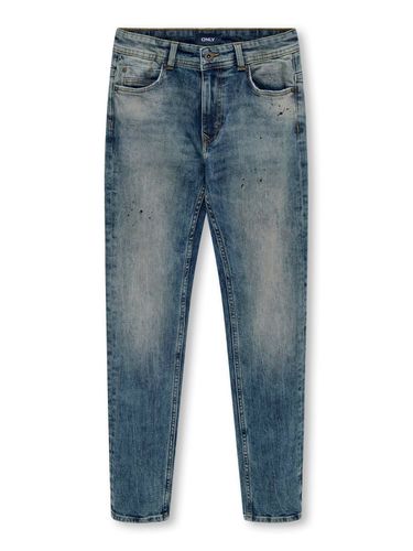 Kobmatt Slim Medium Paint Jeans - ONLY - Modalova