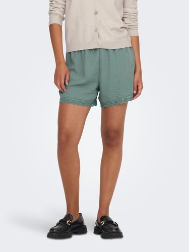 Shorts Corte Regular Cintura Alta - ONLY - Modalova