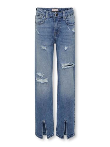 Kogastrid Wide Slit Denim - ONLY - Modalova