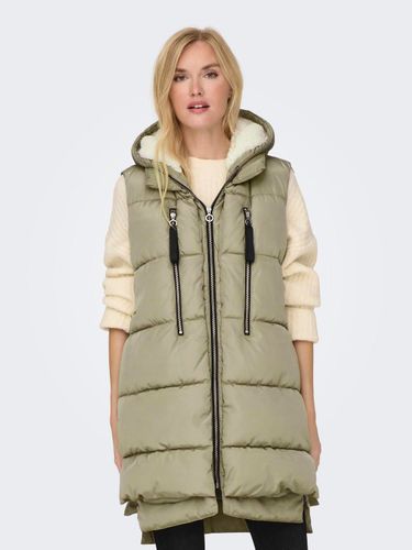 Hooded Puffer Vest - ONLY - Modalova