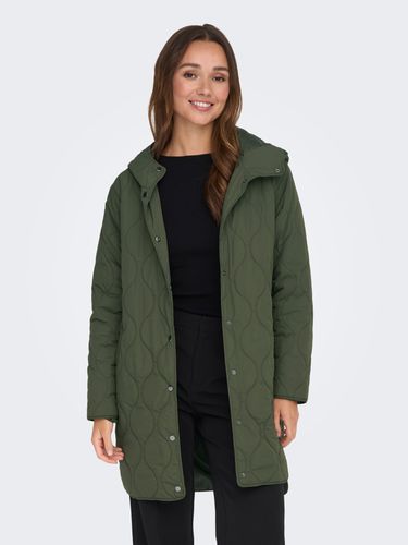 Long Hooded Coat - ONLY - Modalova