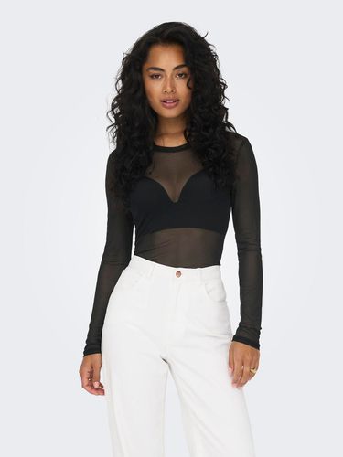 O-neck Mesh Top - ONLY - Modalova