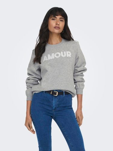 Printed Sweatshirt - ONLY - Modalova