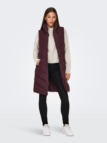 Long Vest With High Neck - ONLY - Modalova