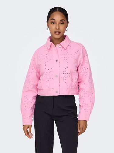 Cropped Embroidered Jacket - ONLY - Modalova