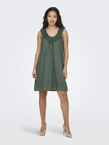 Mini Detailed Sleeveless Dress - ONLY - Modalova