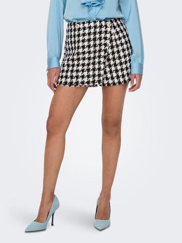 Minifalda Cintura Alta - ONLY - Modalova