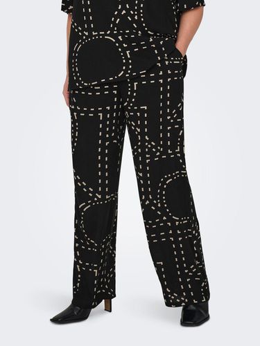 Curvy Trousers With Print - ONLY - Modalova