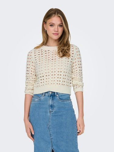 Cropped Knitted Top - ONLY - Modalova