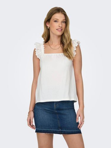 Tops Corte Regular Cuello Cuadrado - ONLY - Modalova