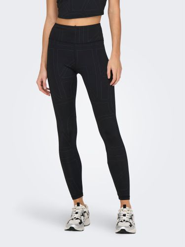 Leggings Corte Tight Cintura Alta - ONLY - Modalova