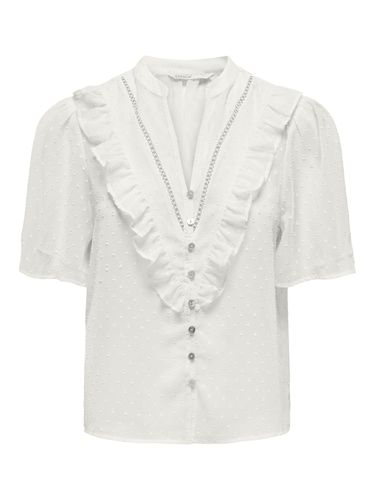 China Collar Top With Frills - ONLY - Modalova