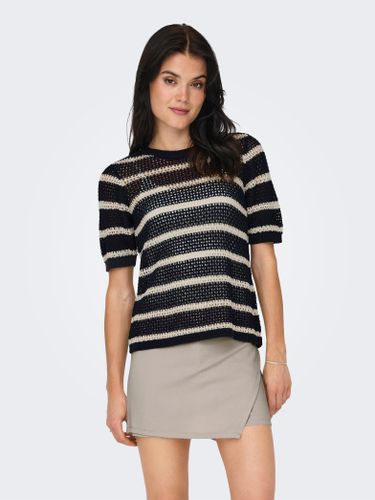 Short Sleeved Knitted Pullover - ONLY - Modalova