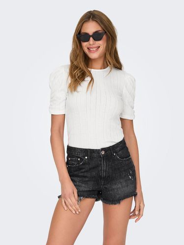 Puff Sleeve T-shirt - ONLY - Modalova