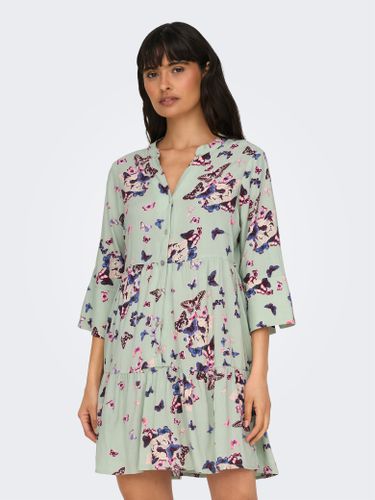 Loose Fitted Dress With Print - ONLY - Modalova