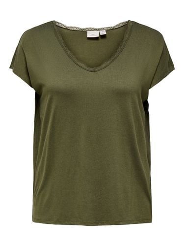 Tops Corte Regular Cuello En V Curve - ONLY - Modalova