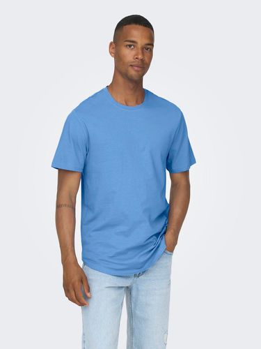 Camisetas Corte Long Line Cuello Redondo - ONLY & SONS - Modalova