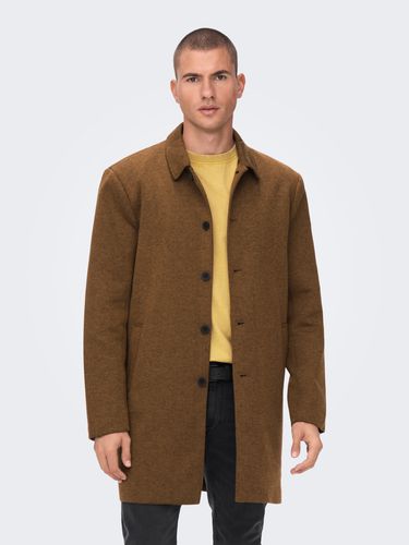 Solid Color Coat - ONLY & SONS - Modalova
