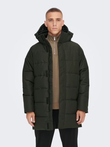 Jacket With Detachable Hood - ONLY & SONS - Modalova