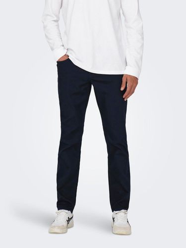 Slim Fit Trousers - ONLY & SONS - Modalova