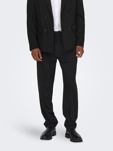 Pantalones De Vestir Corte Loose - ONLY & SONS - Modalova