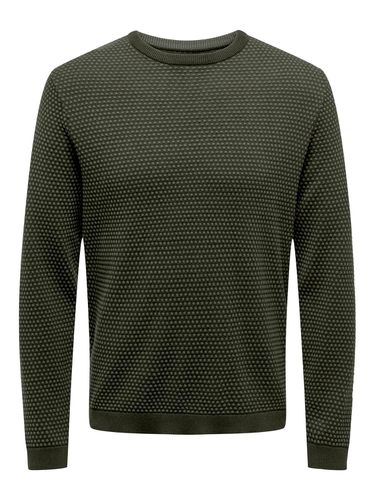 Crewneck Knitted Pullover - ONLY & SONS - Modalova