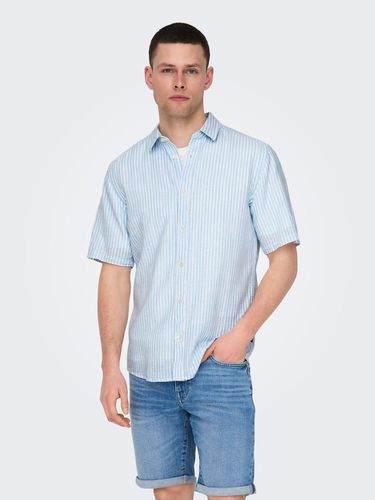 Slim Fit Shirt Collar Shirt - ONLY & SONS - Modalova