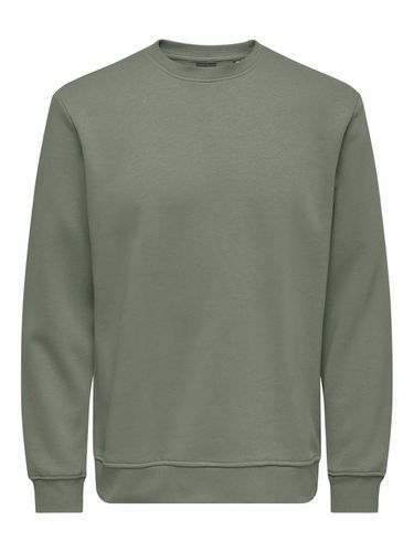 Regular Fit Crew Neck Sweatshirt - ONLY & SONS - Modalova