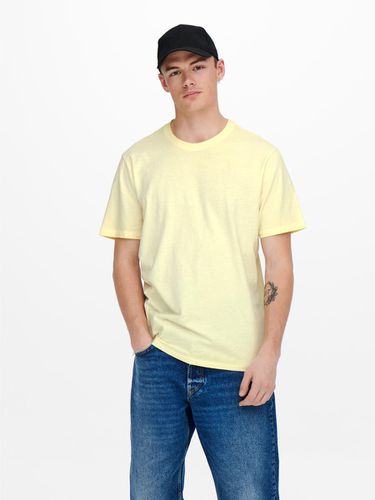 Camisetas Corte regular Cuello redondo - ONLY & SONS - Modalova