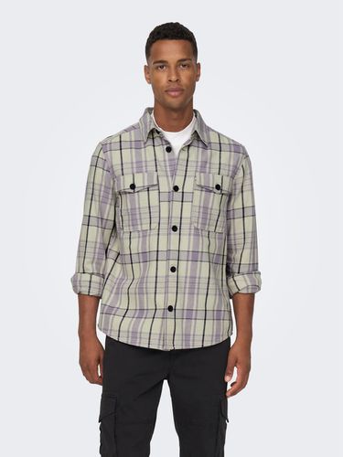 Loose Fit Checked shirt - ONLY & SONS - Modalova