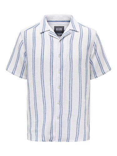 Camisas Corte regular Cuello cubano - ONLY & SONS - Modalova
